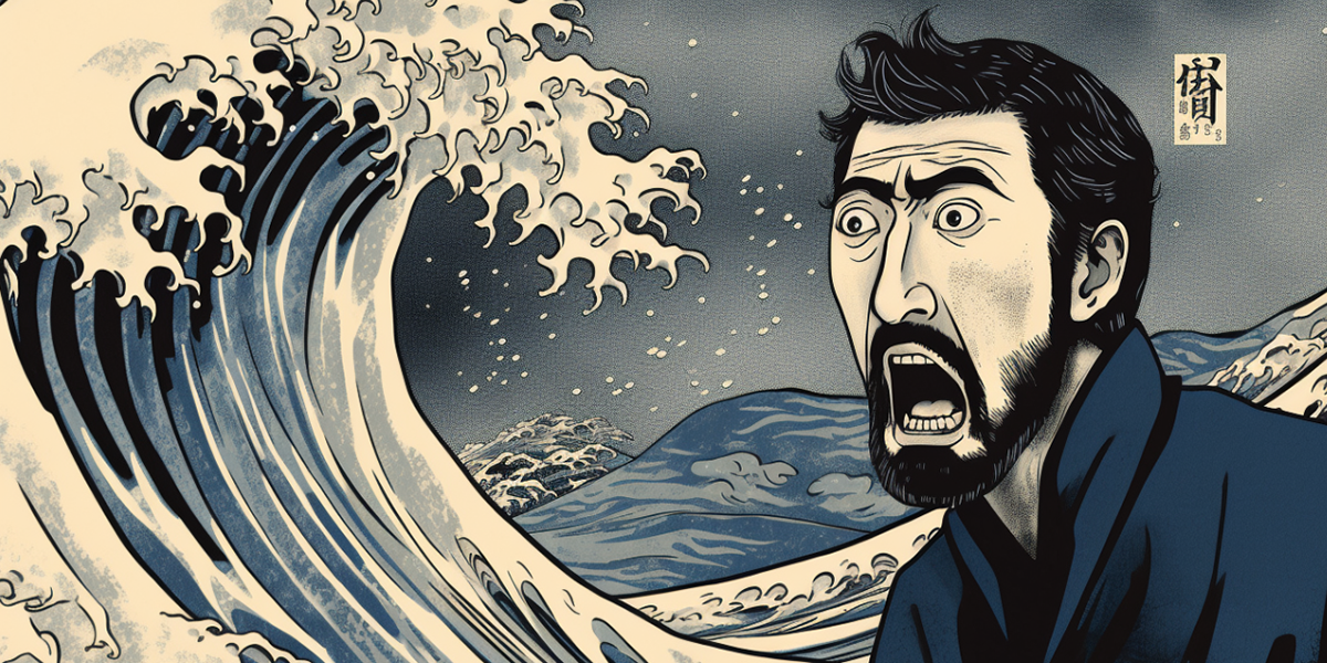 After the earthquake, a tsunami